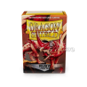 PROTECTIVE SLEEVES - Matte Ruby - Standard Sleeves (Dragon Shield)