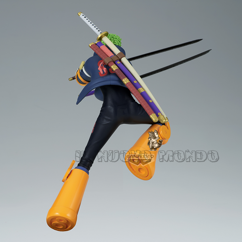 One Piece - Action Figure Roronoa Zoro - Log File Selection Fight - Statuetta Da Collezione In PVC, Multicolore, Per Veri Fan Dell'Anime - 2