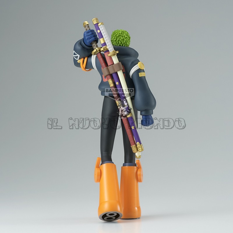 Banpresto Roronoa Zoro One Piece Figure The Shukko Ver.Egghead 17 Cm - Collezione Ufficiale PVC Con Base - 2