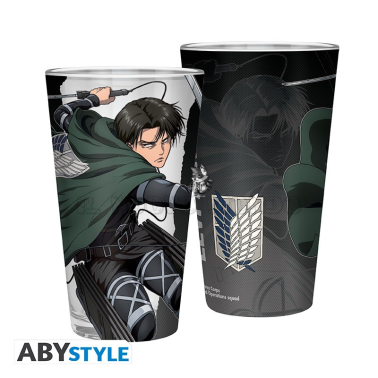Attack on Titan - Glass - Levi S4 (AbyStyle) | Il Nuovo Mondo Shop