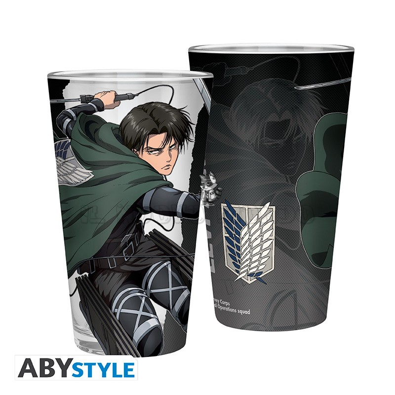 Attack on Titan - Glass - Levi S4 (AbyStyle) | Il Nuovo Mondo Shop