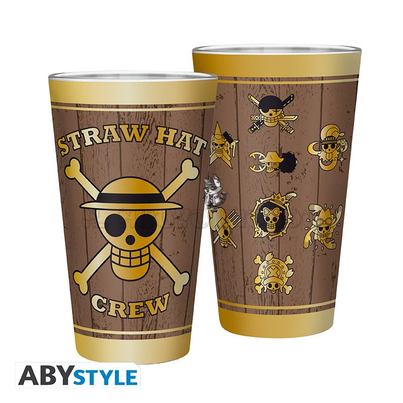 One Piece Glas - Totenköpfe (AbyStyle) | Il Nuovo Mondo Shop