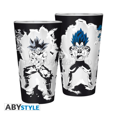 Goku & Vegeta Glass - Dragon Ball Super | Il Nuovo Mondo Shop