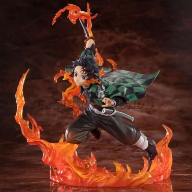 Tanjiro Kamado - Demon Slayer - Kyojuro Rengoku Schwertwächter Ver. - Figuarts Zero | Il Nuovo Mondo Shop