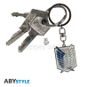 Portachiavi - L'Attacco dei Giganti (AbyStyle) | Il Nuovo Mondo Shop