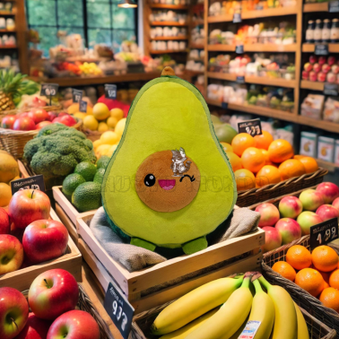 Eduardo the Avocado - Plush (Joy Toy) | Il Nuovo Mondo Shop