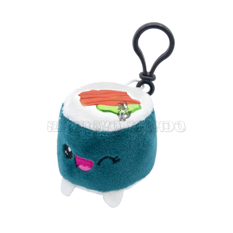 Maki with Plush Salmon - Clip On (Joy Toy) | Il Nuovo Mondo Shop