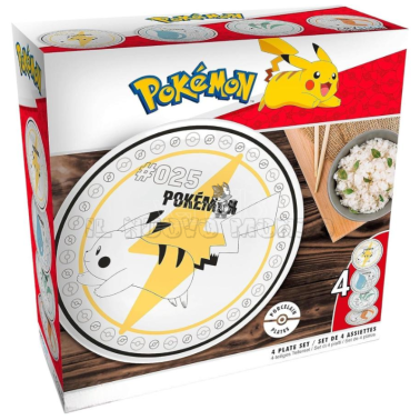Set Plates - Pokémon (AbyStyle) | Il Nuovo Mondo Shop
