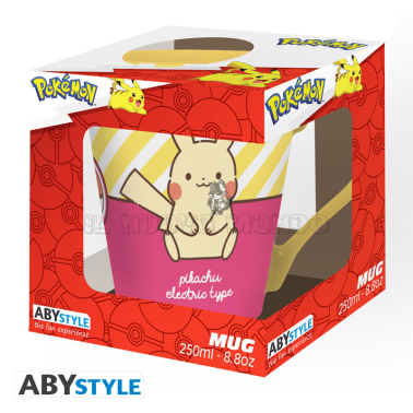 Tasse - Pikachu Electric (AbyStyle) | Il Nuovo Mondo Shop