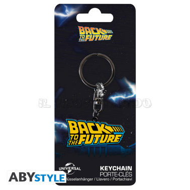 Back to the Future Keychain - AbyStyle | Il Nuovo Mondo Shop