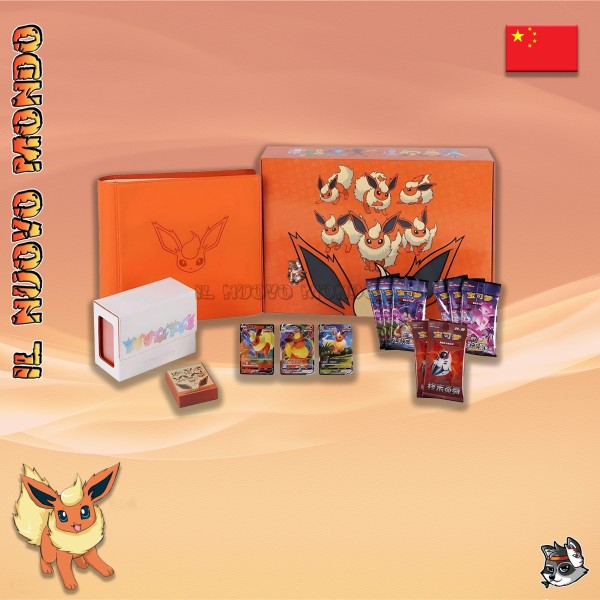 Pokemon - Flareon Vmax Geschenkbox - Chinesisch | Il Nuovo Mondo Shop