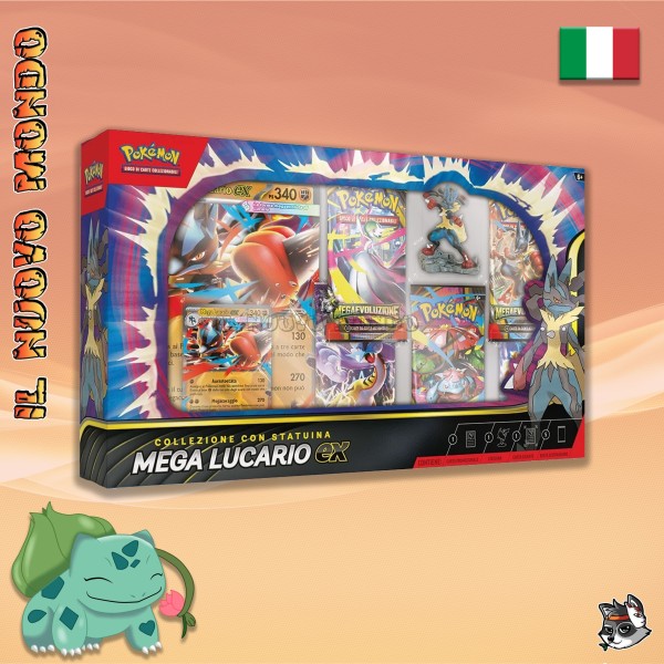 Scarlet and Violet - Mega Lucario Ex Collection - Pokemon - (ITA) | Il Nuovo Mondo Shop