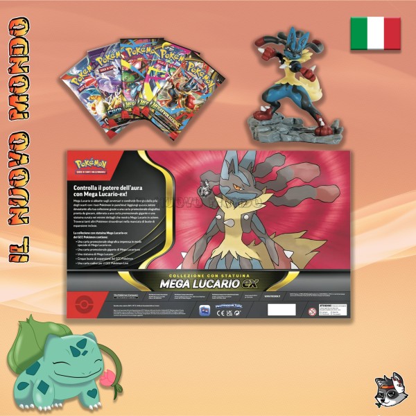 Scarlatto e Violetto - Mega Lucario Ex Kollektion - Pokemon - (DEU) | Il Nuovo Mondo Shop