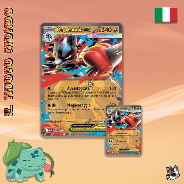 Scarlet and Violet - Mega Lucario Ex Collection - Pokemon - (ITA) | Il Nuovo Mondo Shop