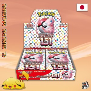 151 - Pokemon - Display of 20 Packs (JAP) | Il Nuovo Mondo Shop