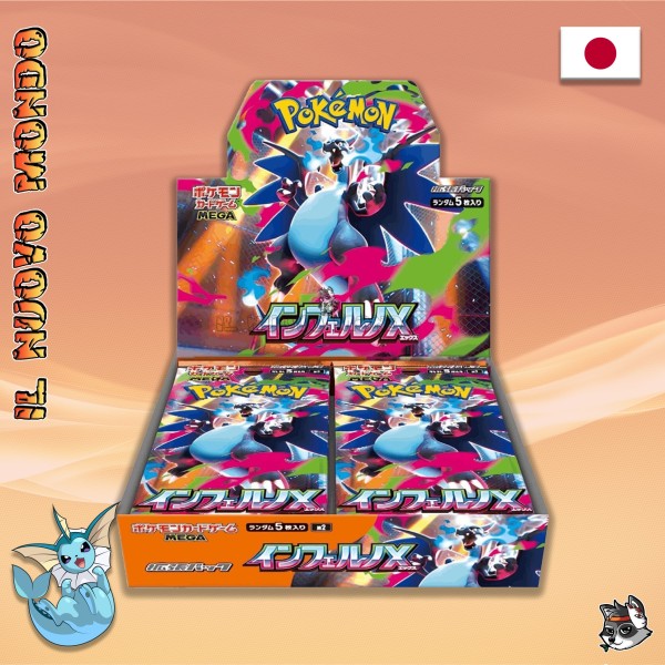 Pokemon - Inferno X - Display mit 30 japanischen Boosterpacks | Il Nuovo Mondo Shop