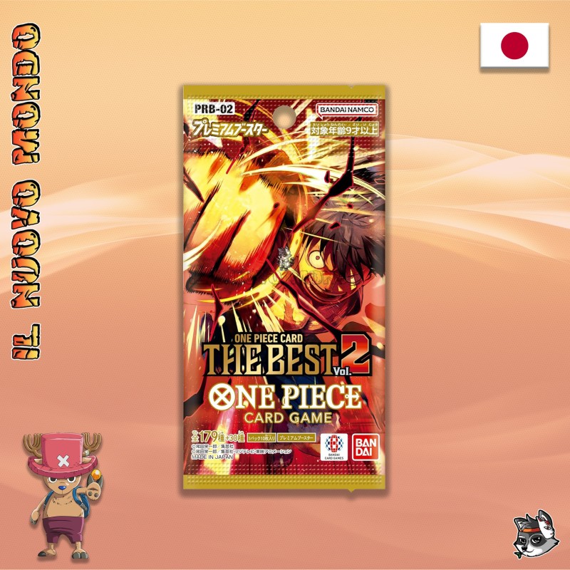 One Piece - PRB 02 - Bustina 10 Karten JAP | Il Nuovo Mondo Shop