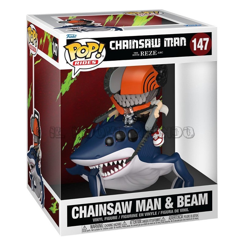 Chainsaw Man - Chainsaw Man & Beam - Funko Pop | Il Nuovo Mondo Shop