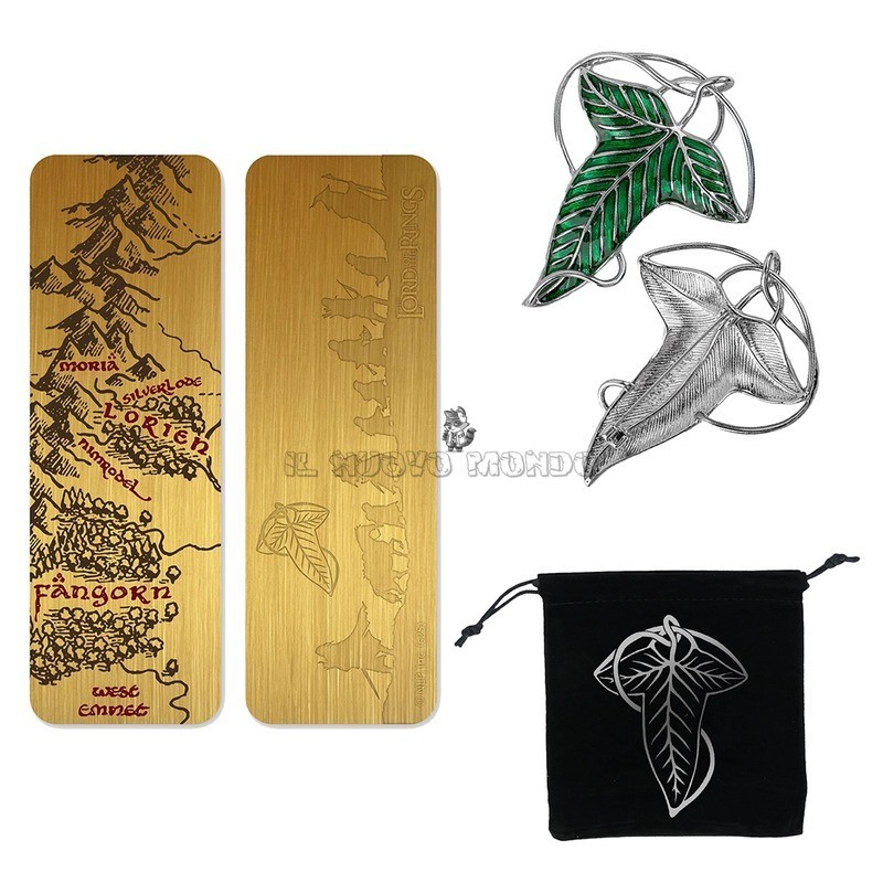 Lórien Brosche und Lesezeichen Der Herr der Ringe | Il Nuovo Mondo Shop