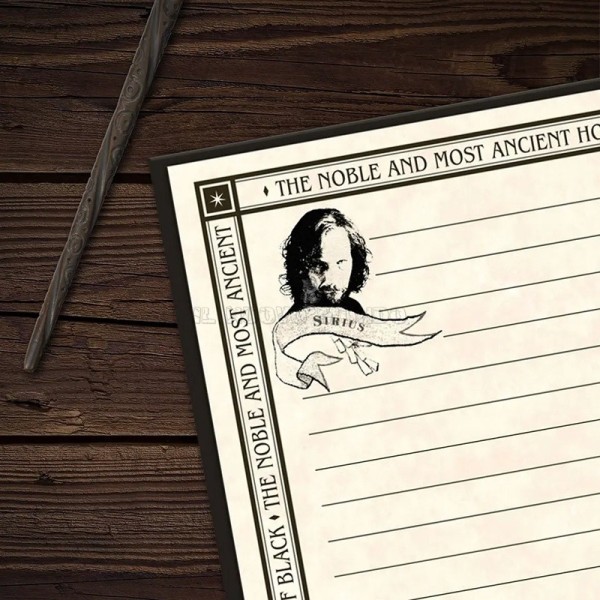 Harry Potter Black Family Official Notebook | Il Nuovo Mondo Shop