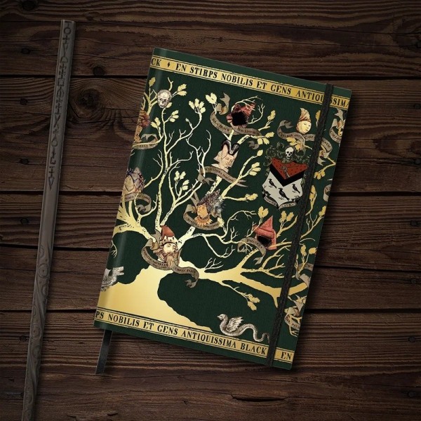 Taccuino Harry Potter Famiglia Black Ufficiale | Il Nuovo Mondo Shop