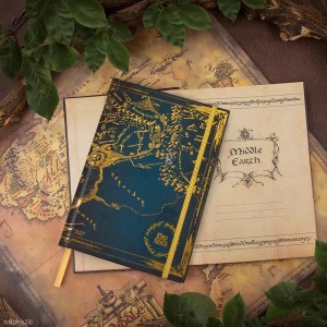 Notebook LOTR Map of Middle-Earth Official | Il Nuovo Mondo Shop