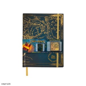 Notebook LOTR Map of Middle-Earth Official | Il Nuovo Mondo Shop