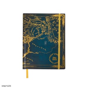 Notizbuch LOTR Karte von Mittelerde Offiziell | Il Nuovo Mondo Shop