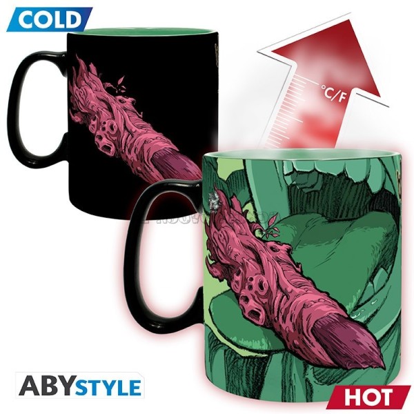 JUJUTSU KAISEN - Thermosensitive Mug - 460ml - Itadori & Sukuna - (AbyStyle)