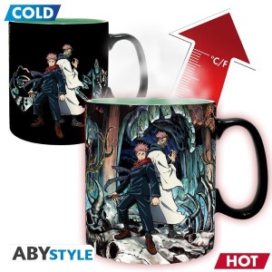 JUJUTSU KAISEN - Thermosensitive Mug - 460ml - Itadori & Sukuna - (AbyStyle)
