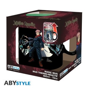 JUJUTSU KAISEN - Thermosensitive Mug - 460ml - Itadori & Sukuna - (AbyStyle)