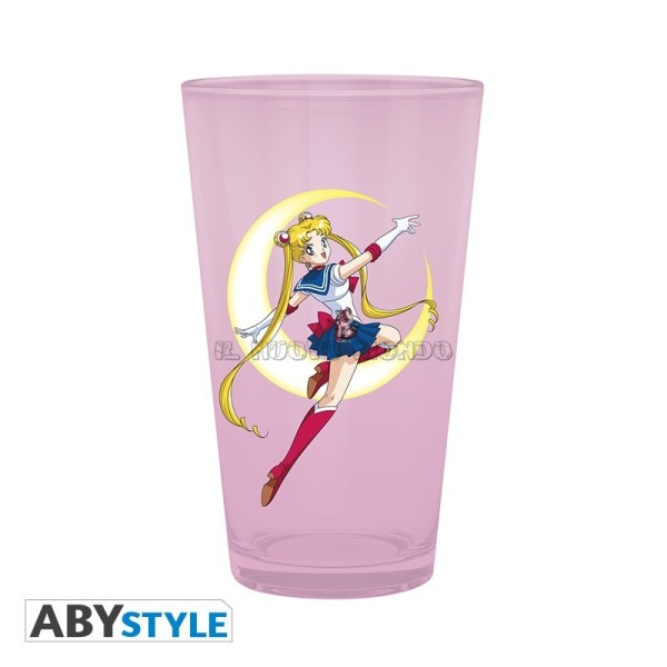 Bicchiere Sailor Moon 400 ml Vetro Ufficiale ABYstyle