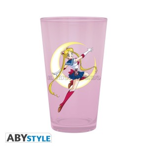 Bicchiere Sailor Moon 400 ml Vetro Ufficiale ABYstyle