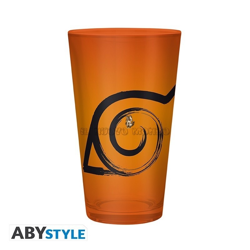 Bicchiere Naruto Konoha Simbolo 400 ml Ufficiale