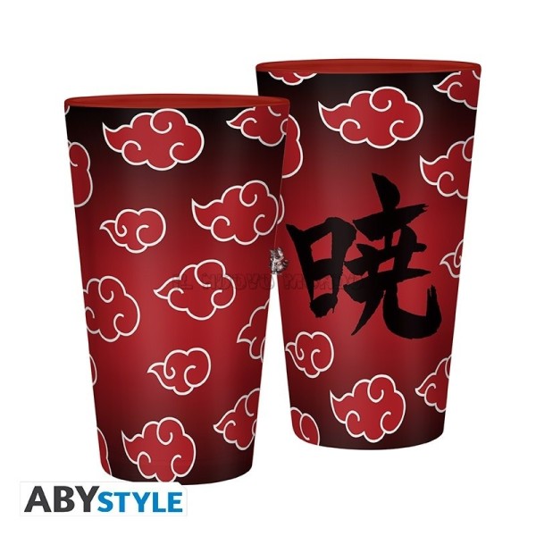 Akatsuki Glass Naruto Shippuden 400 ml ABYstyle