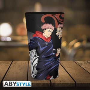 Bicchiere Jujutsu Kaisen Itadori vs Sukuna 400 ml ABYstyle