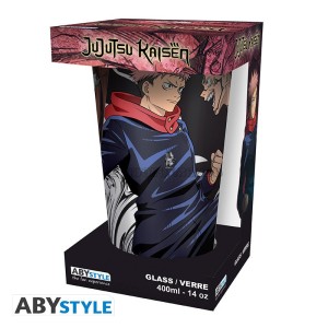 Jujutsu Kaisen Itadori vs Sukuna Glass 400 ml ABYstyle