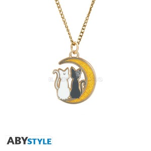 Sailor Moon Cats on the Moon Official ABYstyle Necklace