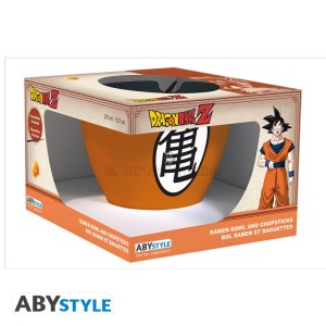 Ciotola Ramen Dragon Ball Goku Symbols con Bacchette