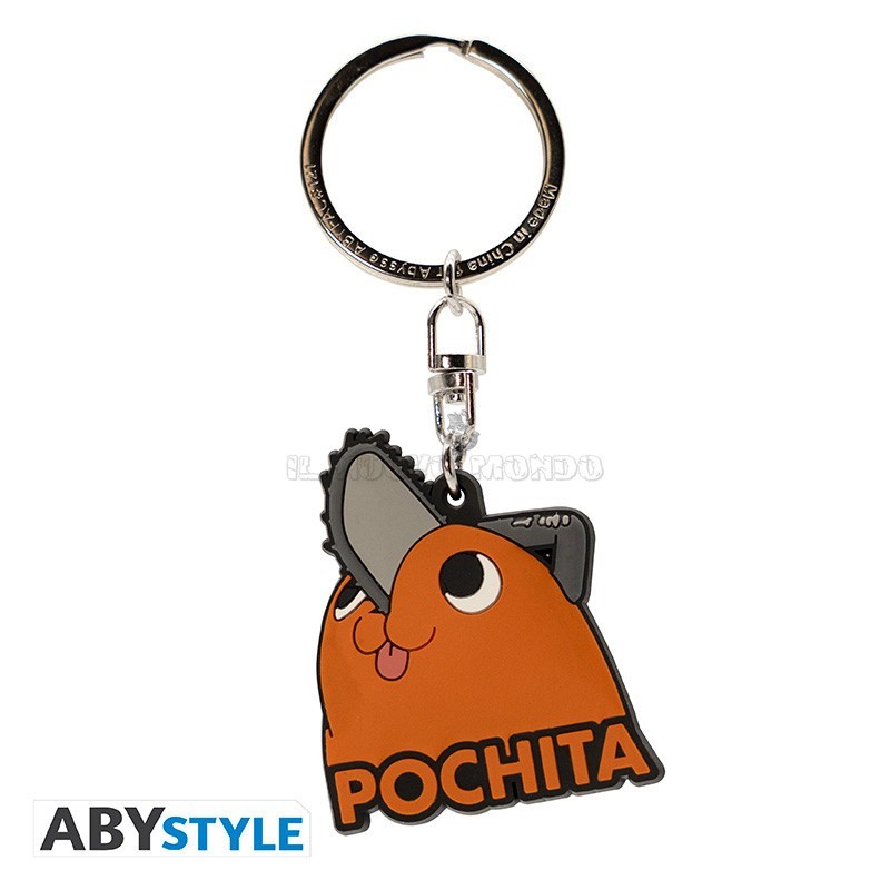 Pochita Chainsaw Man PVC Keychain ABYstyle