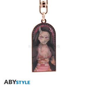 Portachiavi Nezuko Demon Slayer Lenticolare ABYstyle