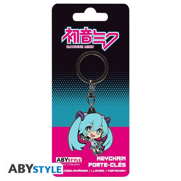 Hatsune Miku Chibi PVC Keychain Official ABYstyle
