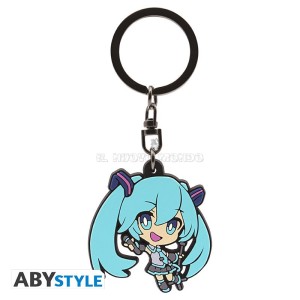 Hatsune Miku Chibi PVC Keychain Official ABYstyle