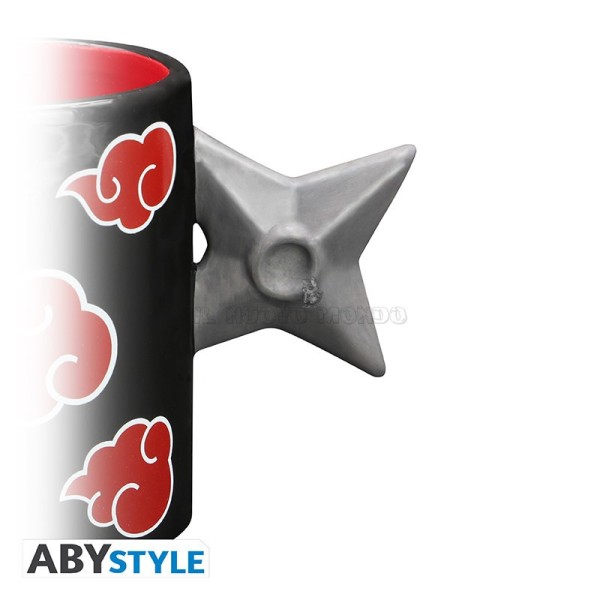 3D Akatsuki Naruto Shippuden Shuriken Mug ABYstyle