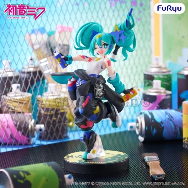 Figure Hatsune Miku Paint Girl Muchute 23 cm FuRyu | Il Nuovo Mondo Shop