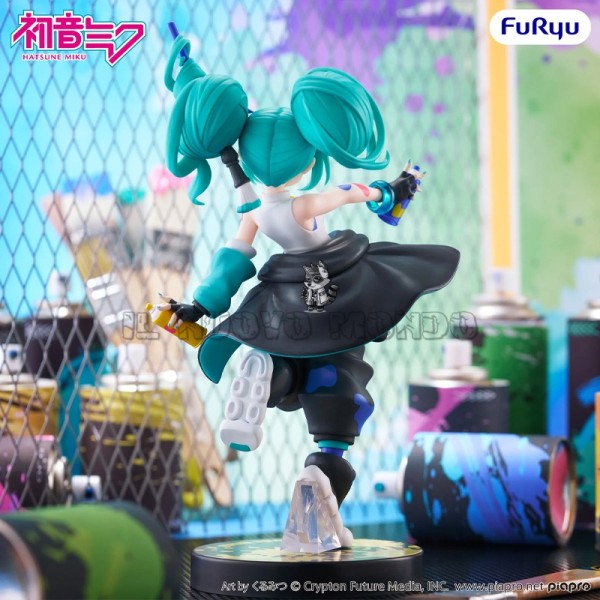 Figure Hatsune Miku Paint Girl Muchute 23 cm FuRyu | Il Nuovo Mondo Shop