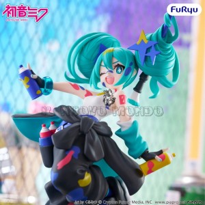 Figure Hatsune Miku Paint Girl Muchute 23 cm FuRyu | Il Nuovo Mondo Shop
