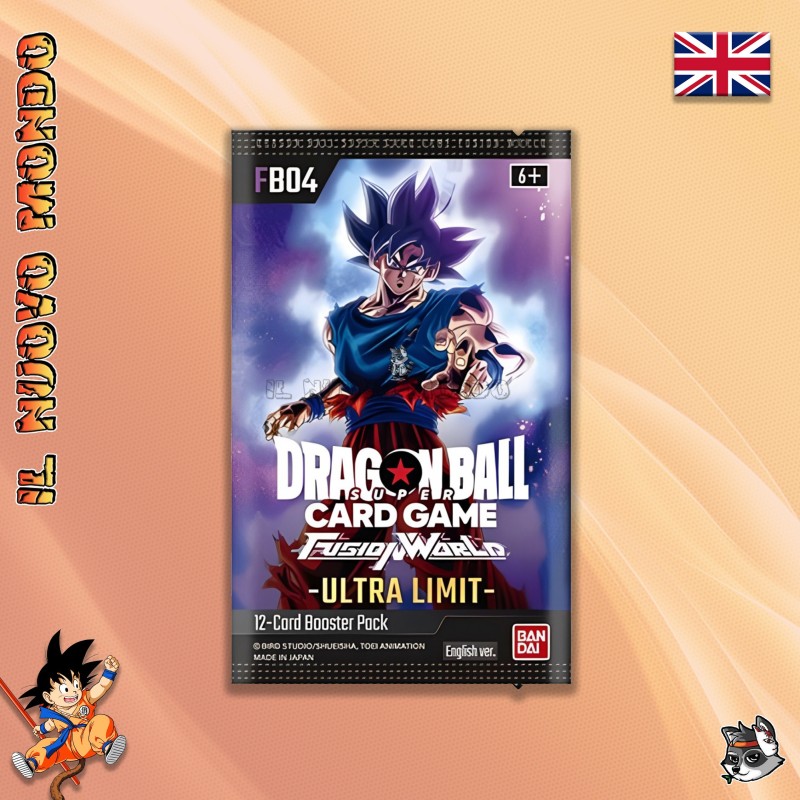 DRAGON BALL FUSION WORLD - Ultra Limit FB-04 - Pack mit 12 Karten (ENG) | Il Nuovo Mondo Shop