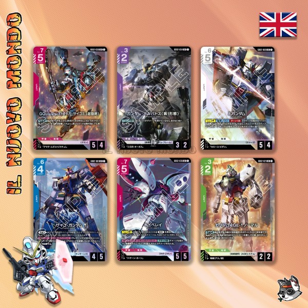 GUNDAM CARD GAME - Dual Impact GD02 - Display mit 24 Boosterpacks - Versiegelt) | Il Nuovo Mondo Shop