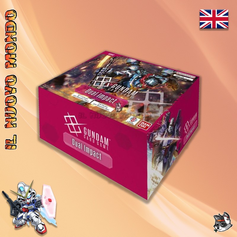 GUNDAM CARD GAME - Dual Impact GD02 - Display mit 24 Boosterpacks - Versiegelt) | Il Nuovo Mondo Shop